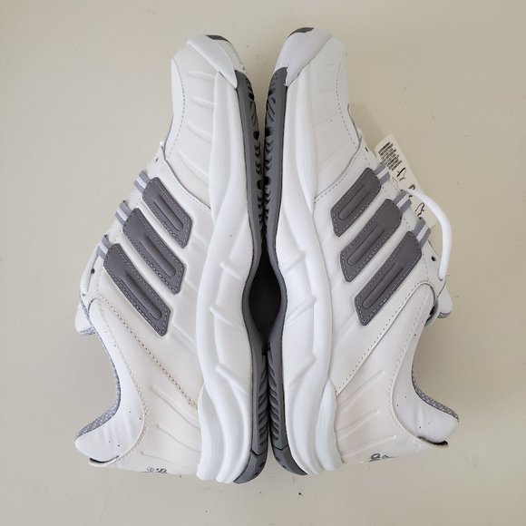 VTG Adidas Big Court M White Shoes Sneakers Size 10 2000 Deadstock w/ Defects - Picture 9 of 12